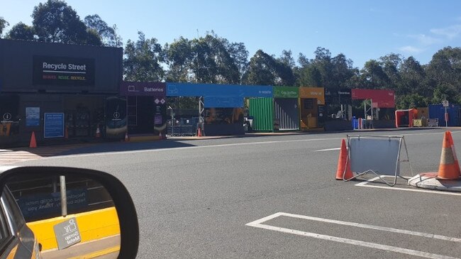 Tip photograph – the Helensvale waste and recycling centre.