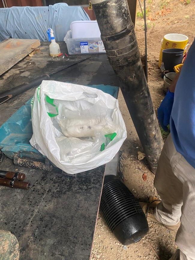 Officer-in-charge of the Whitsunday CIB Detective Sergeant Luke Scells said the operation caused significant disruption to the drug trade within the region. Photo: Queensland Police