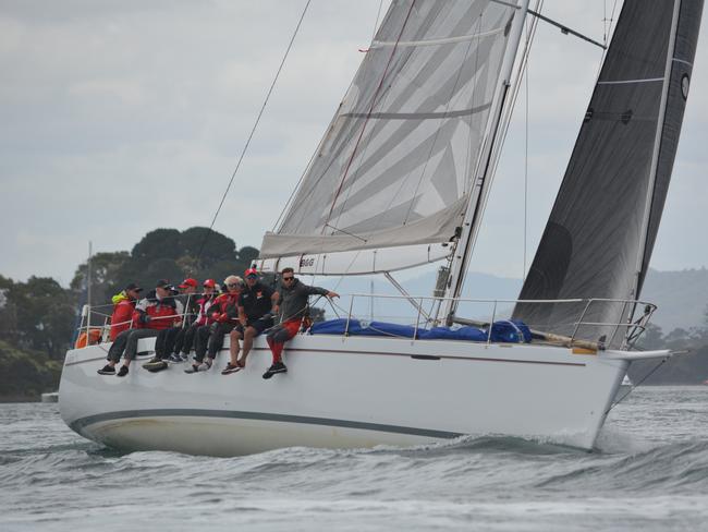 Victorian entry Dream just after the start at Beauty Point. Picture: COLLEEN DARCEY