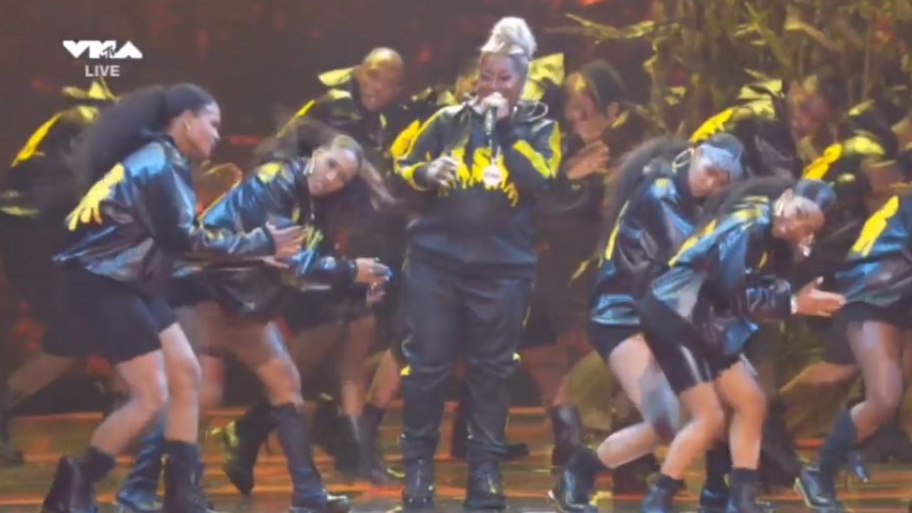 Missy Elliott nailing it. Standard.