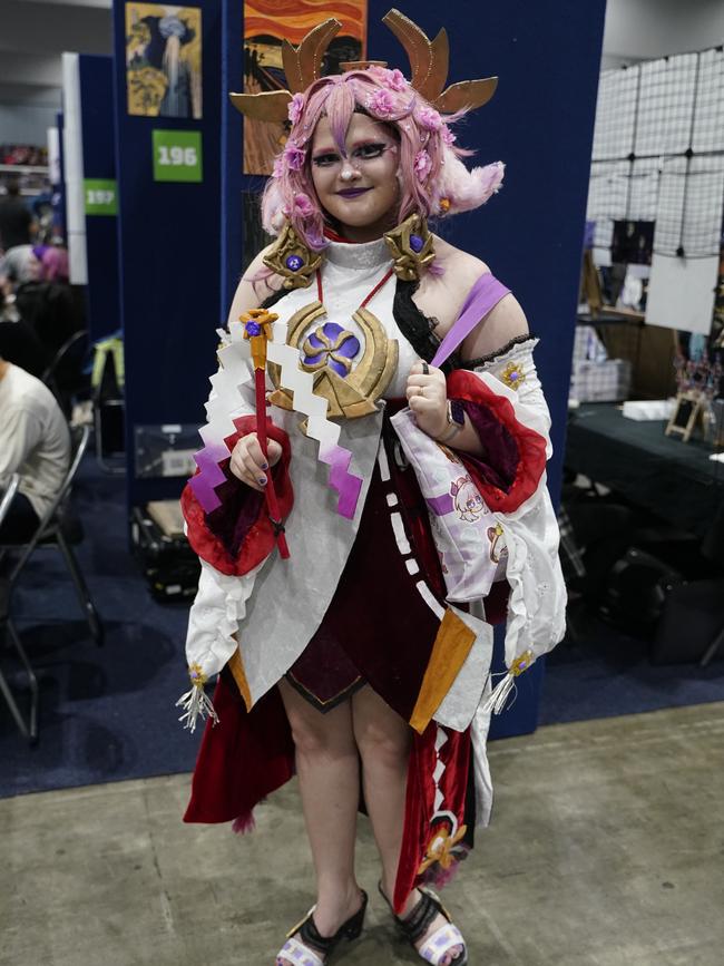 OZ Comic-Con Gallery. OZ comic at Melbourne Exhibition and Convention Centre. Renn - Yae Miko. Picture: Valeriu Campan