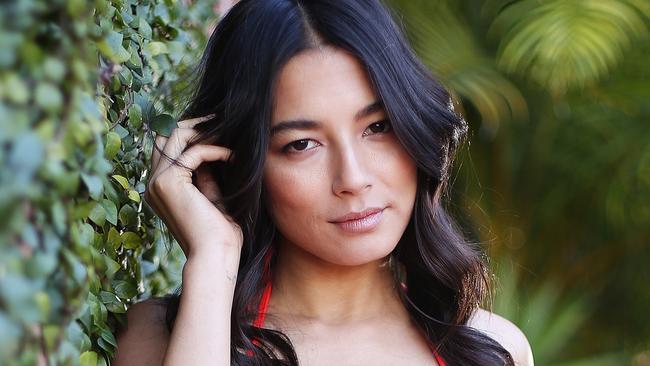 Model Jessica Gomes makes flying visit to Brisbane | news.com.au ...