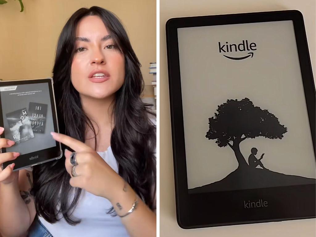 Save big on the Kindle Paperwhite in these early Black Friday deals. Picture: TikTok/@alyssaathenaa, @ari.sprout