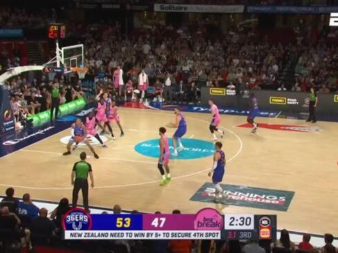 Watch the Game Highlights from Adelaide 36ers vs. New Zealand Breakers