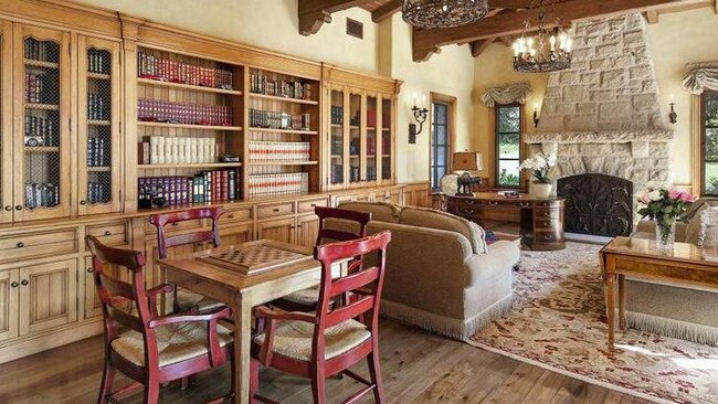 Wooden floors and bare beams are a feature of the hone. Picture: MOTOVO