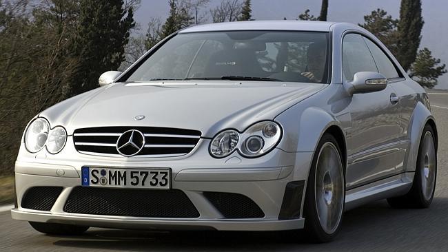 Mercedes-Benz CLK Black Series car.