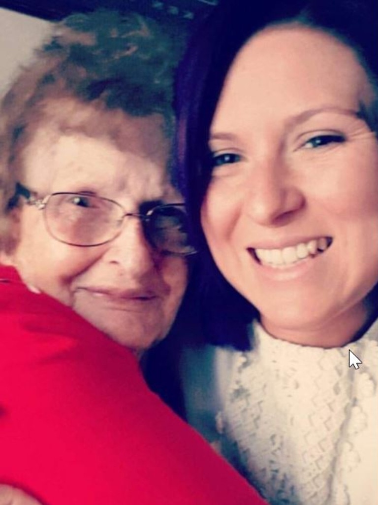 Paige Carter, 28, remembered her nanna as an “amazing”, “funny woman”. Picture: Supplied