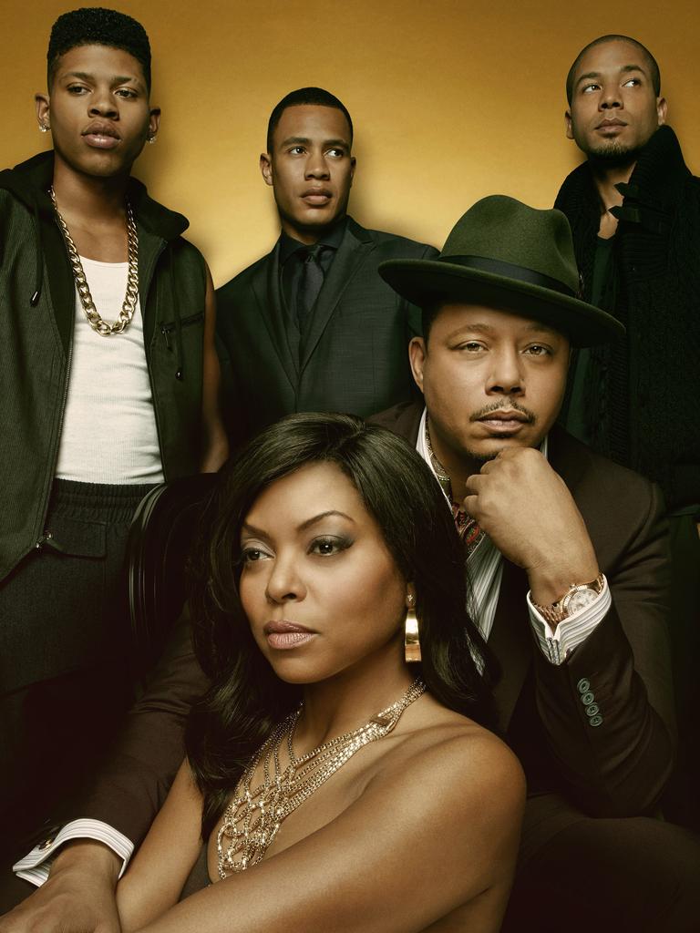 Pictured clockwise from left: Bryshere Gray, Trai Byers, Jussie Smollett, Terrence Howard and Taraji P. Henson. Picture: Fox