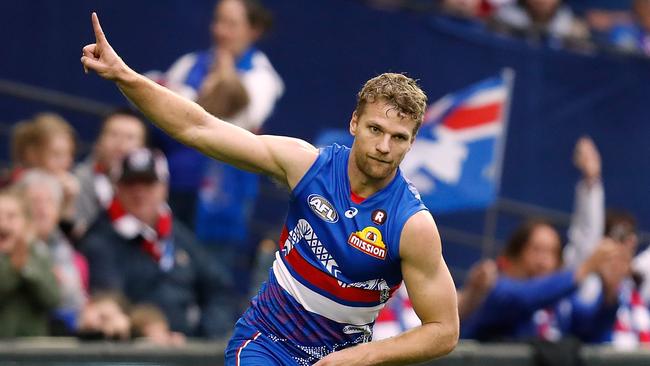 Jake Stringer is set to leave the Western Bulldogs.