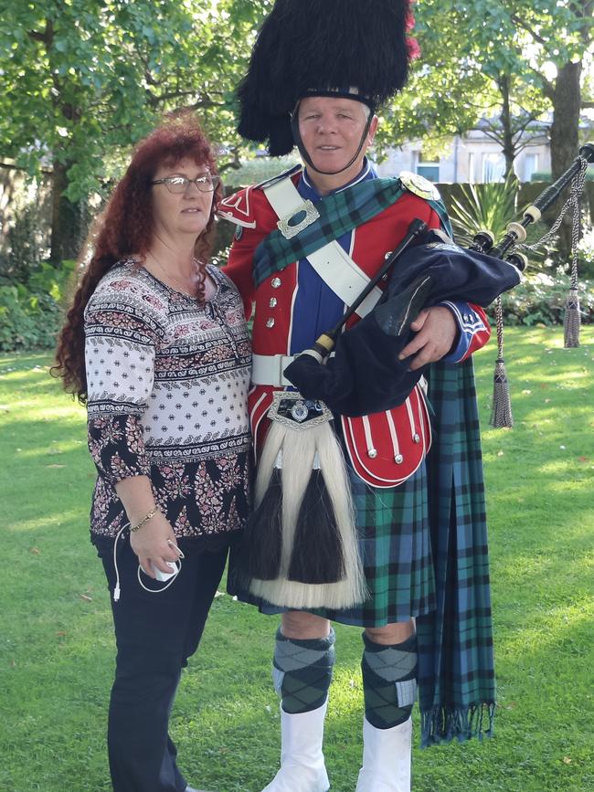 Steven Tripp pictured before the 2017 Royal Edinburgh Military Tattoo. Picture: John Tripp