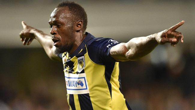 Usain Bolt trialled for the Central Coast Mariners but didn’t get a deal.