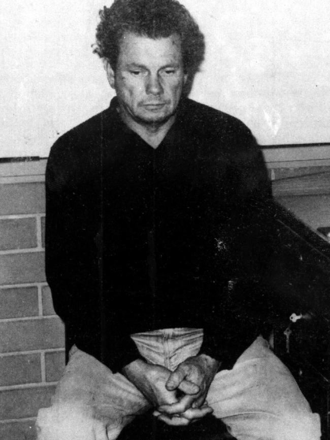 Assassin James Bazley pictured in 1986.