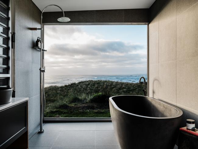 A bath with a view at Kittawa Lodge. Picture: Adam Gibson