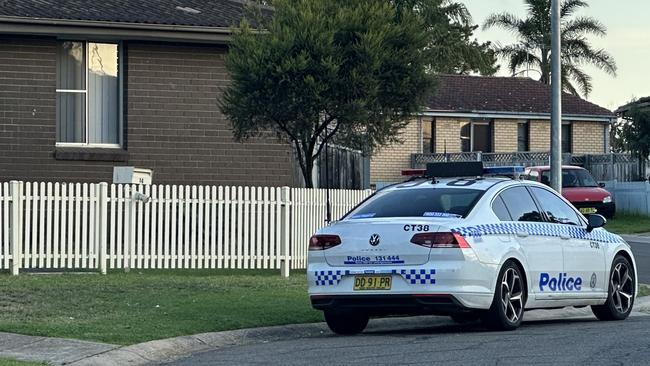 Police have responded to the incident at Airds Picture: Annie Lewis