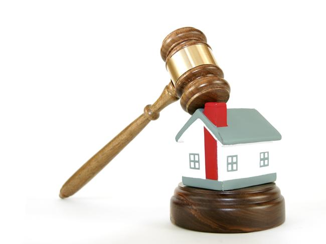 Gavel with house - generic auction real estate