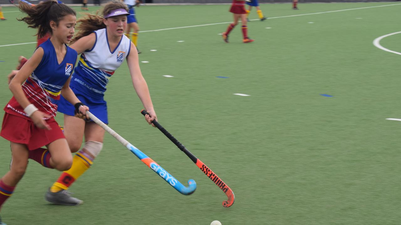 Gympie hosted the 2021 Under 13 Girls State hockey championships over the last four days, with Brisbane teams taking out two of the three division titles. Pictures: Josh Preston