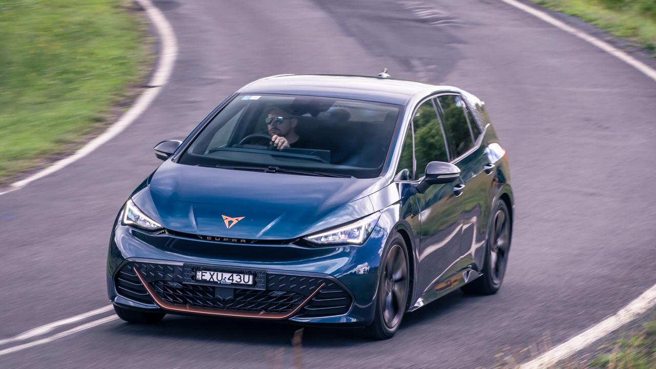 The Born is looks and drives like a performance hatchback. Photo: Thomas Wielecki