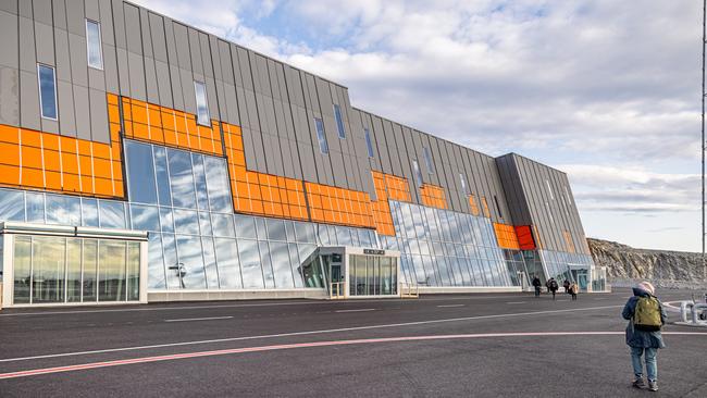 The new airport at Nuuk, Greenland.