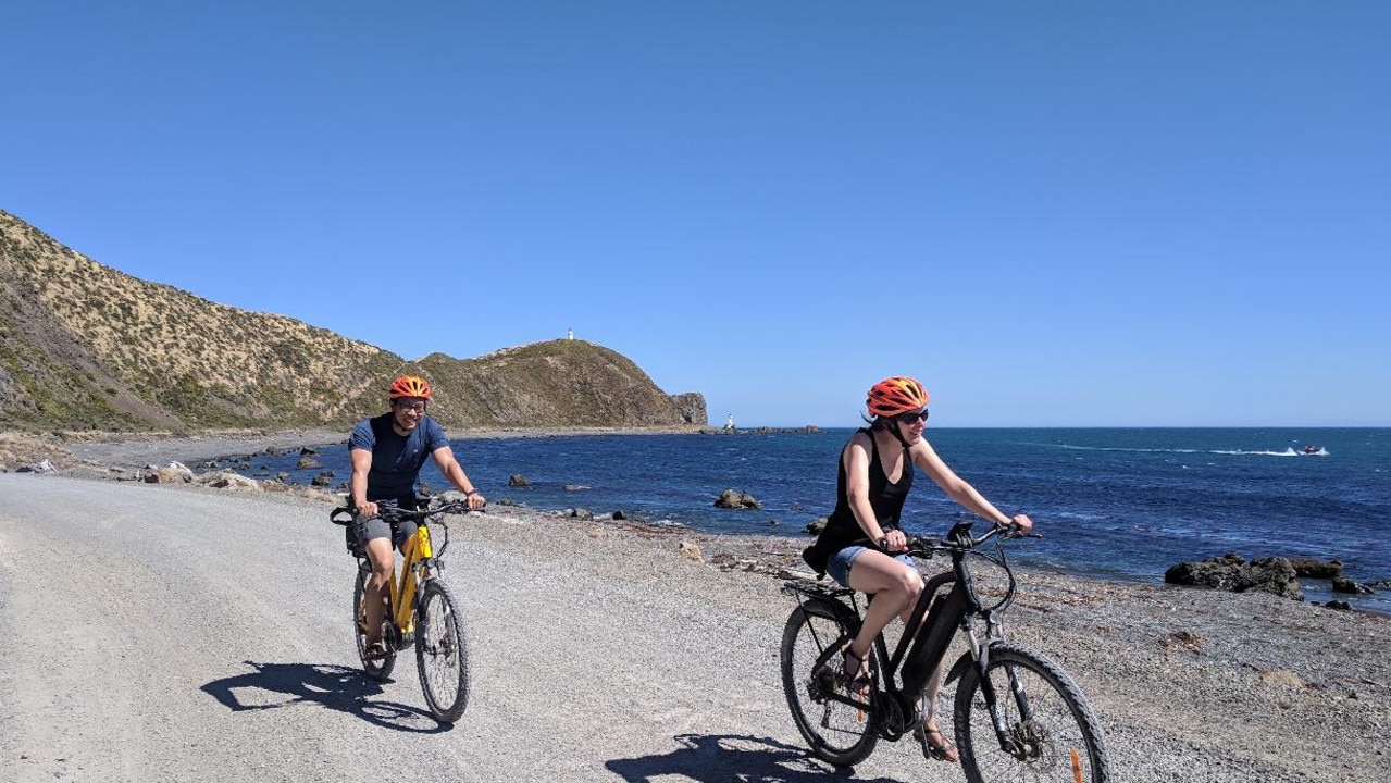 The bike tour to Pencarrow Lighthouse