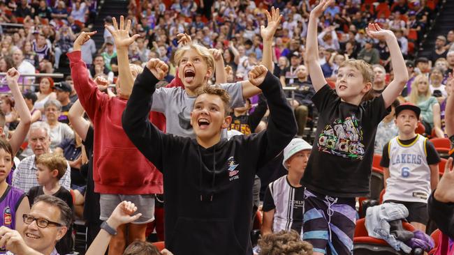 Fans have been flocking to Qudos Bank Arena for Sydney Kings games this season. Picture: Getty Images