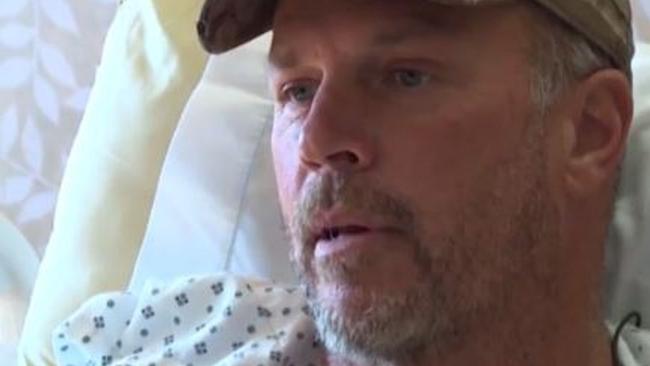 A hunter who crawled for days after breaking his leg in the wilderness says his love for his fami