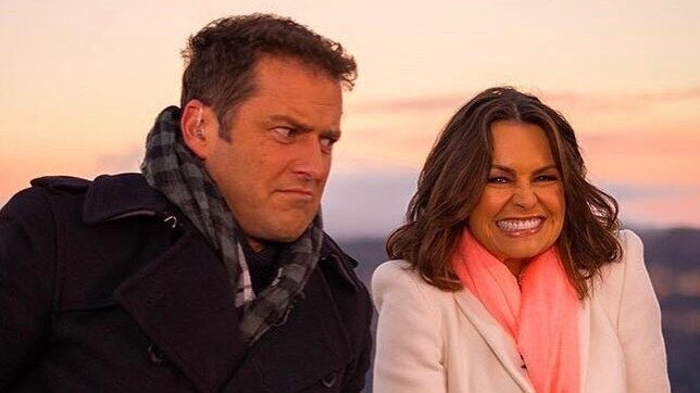 Lisa Wilkinson with Karl Stefanovic during their TODAY years. Picture: Instagram