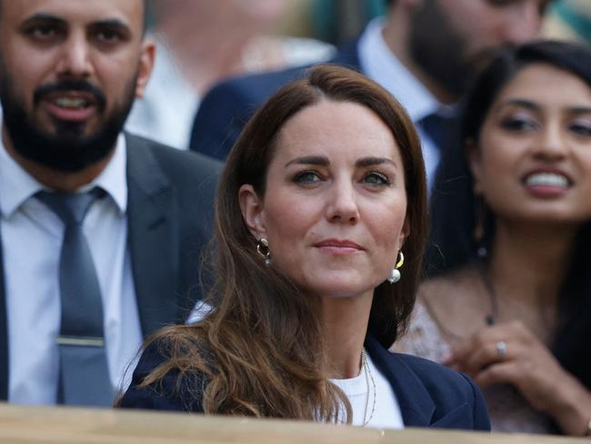 Kate Middleton is in isolation after coming into contact with someone who has Covid. Picture: AFP