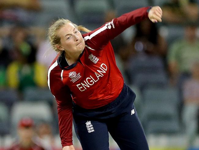 Sophie Ecclestone is Liz Walsh’s pick for the bowler of the World Cup. Picture: AAP