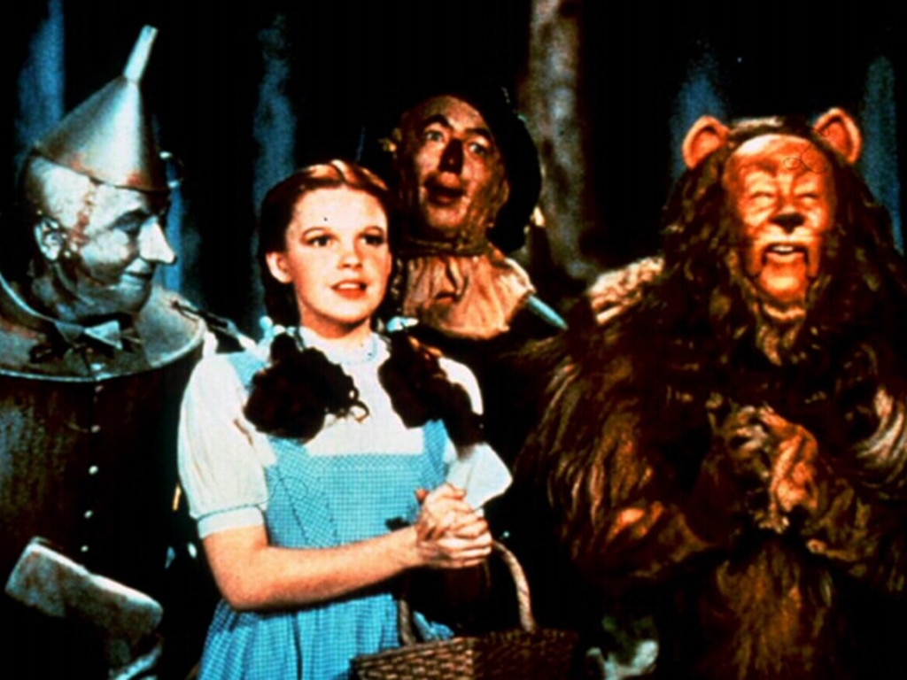 The main cast of the classic film The Wizard of Oz