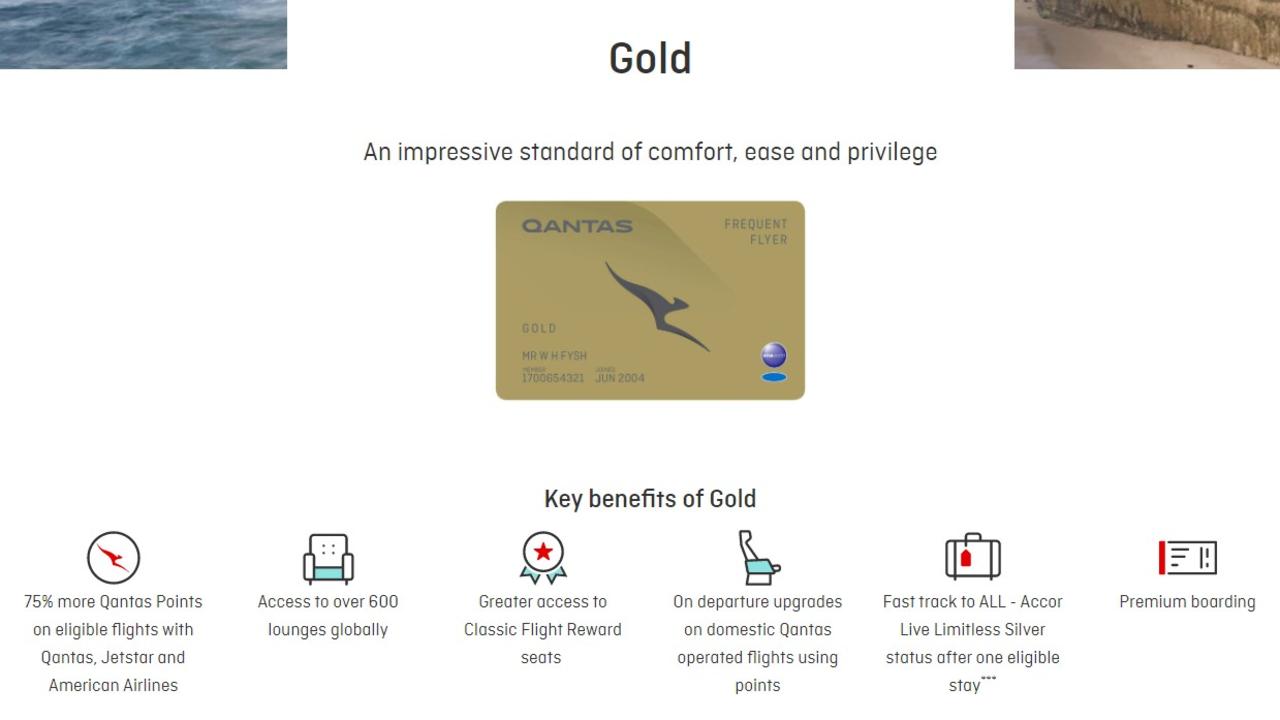 The airline was not prepared to honour Ms Johnson’s request for a lifetime Gold Status in Qantas’ Frequent Flyer Program.