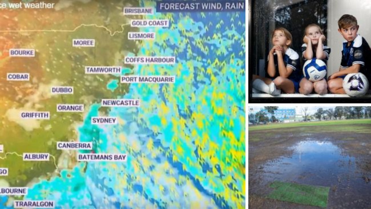 Record high weekend rain for Sydney — and no sport again!