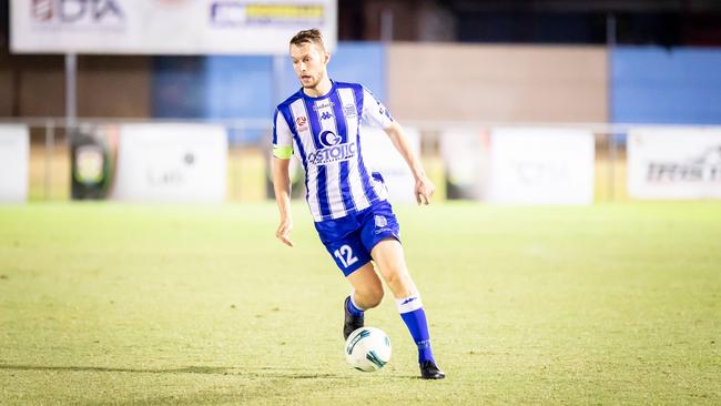 Hellenic Athletic captain Alex Turner. Picture: Daniel Abrantes Photography