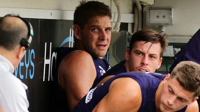 Aaron Sandilands is battling injuries again. Picture: Getty Images