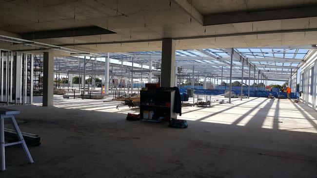 Taking shape: the new Morayfield Health Hub.