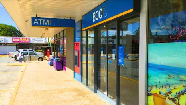 Browns Plains BOQ shut last month. Picture: Judith Kerr