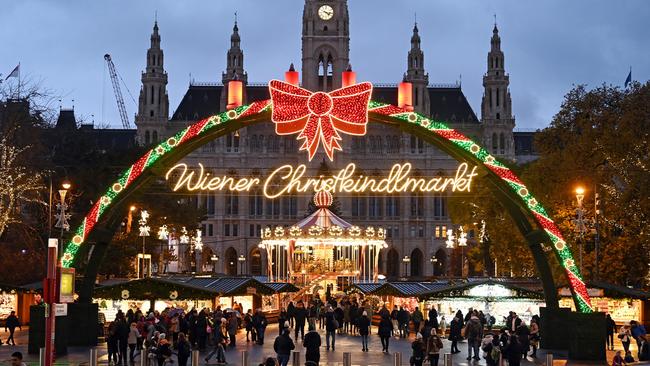 Get festive at one of Europe's most famous Christmas markets in Vienna.