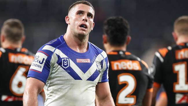 Adam Elliott of the Bulldogs is being chased by other NRL clubs.