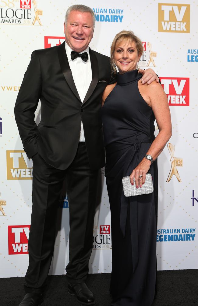 Scott Cam and wife Ann at the 58th annual TV Week Logie Awards. Picture Julie Kiriacoudis