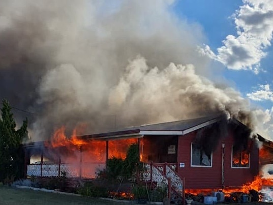 ‘It just ignited’: Man’s battle to save historic home from inferno