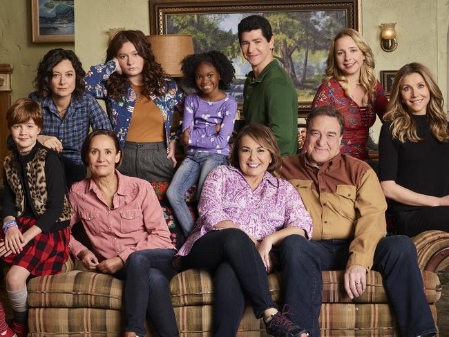 The cast of the Roseanne reboot are doing a spinoff.  Picture:  Supplied