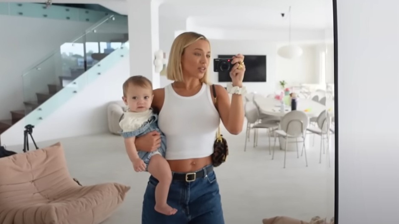 Instagram superstar Tammy Hembrow posts weekly vlogs on her YouTube channel. Picture: YouTube / Tammy Hembrow