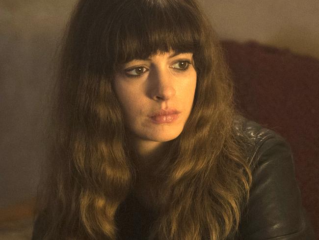 In this image released by Neon, Anne Hathaway appears in a scene from, "Colossal." (Cate Cameron/Neon via AP)