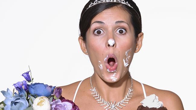 What to eat on your wedding day? Um, everything? Picture: iStock.