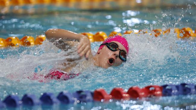 The QGSSA swimming championships at the Sleeman Sports Complex, Brisbane 28th February 2024. (Image/Josh Woning)