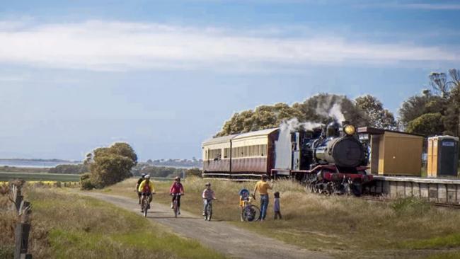 Suma Park even has its own steam train station, that is still in use. Picture: Supplied