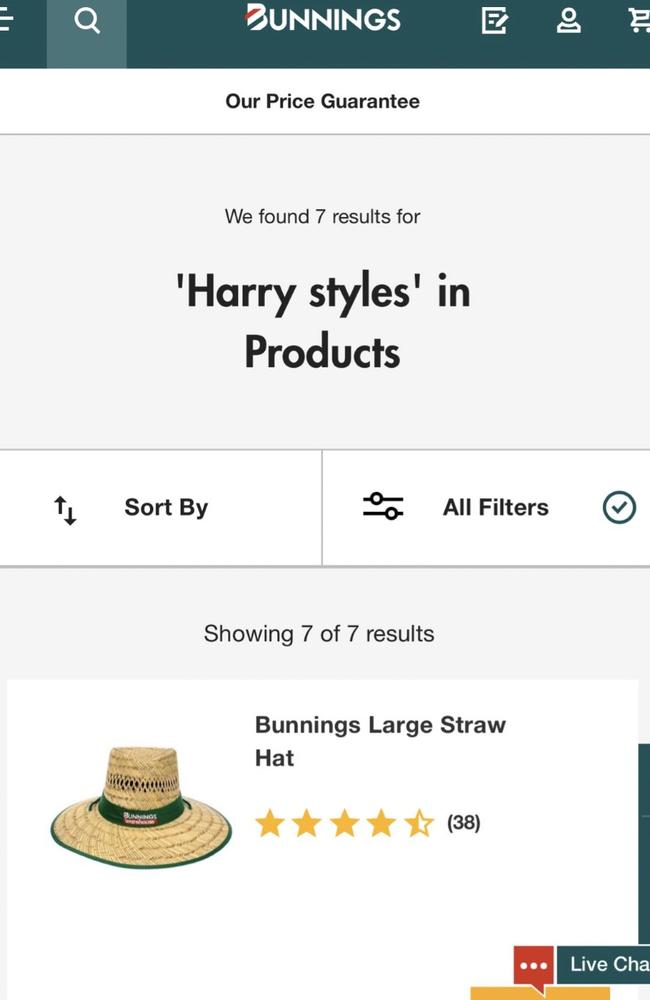 Bunnings Large Straw Hat - Bunnings Australia