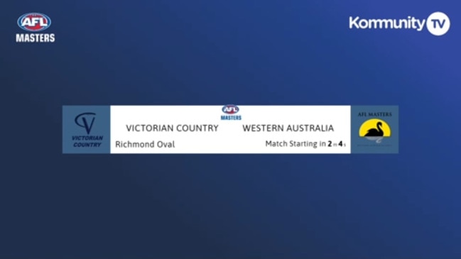 Replay: AFL Masters National Carnival- M45s D1 - VC v WA