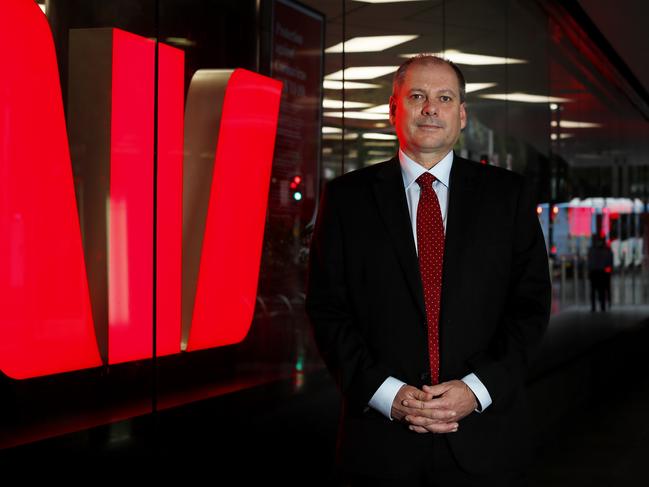 New Westpac CEO Peter King pictured on Thursday 2 April 2020. Picture: Nikki Short