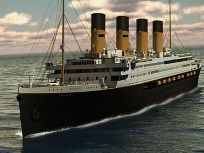 Titanic replica. Picture: Blue Star Line