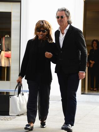 Tina Turner with her husband Erwin Bach. Picture: Splash News